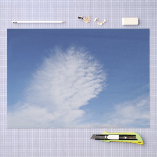 Prachtige cloud tissuepapier (Craft)