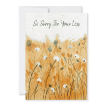 Prachtige condoleance Kaart