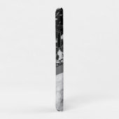 Prachtige Cool Bleck-White Hoesje-Mate iPhone Case (Achterkant/rechts)
