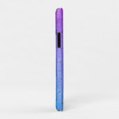 Prachtige Cool Paars Vood Texture Case-Mate iPhone Case (Achterkant/rechts)