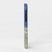 Prachtige coole Blue en White Sequins Case-Mate iPhone Case (Achterkant/links)
