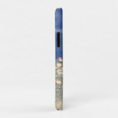 Prachtige coole Blue en White Sequins Case-Mate iPhone Case (Achterkant/rechts)