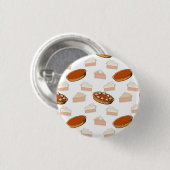 Prachtige coole schoonheidsroomroomroedel ronde button 3,2 cm (Voorkant /achterkant)