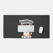 Prachtige Corgi Verjaardag Hondenshirt Bureaumat (Keyboard & Muis)