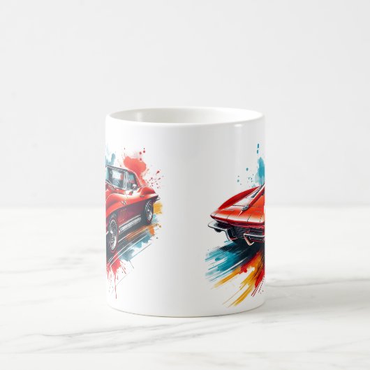 Prachtige Corvette Coffee Mok (Center)