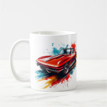 Prachtige  Corvette Coffee Mok