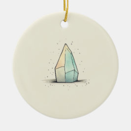 Prachtige Crystal Tint Art Keramisch Ornament