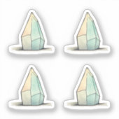Prachtige Crystal Tint Art Sticker (Voorkant)