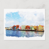Prachtige Curacao Island Travel Briefkaart (Voorkant)