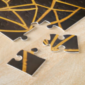 Prachtige Curly Hair Afro-Amerikaanse Vrouw Collag Legpuzzel (Zijkant)