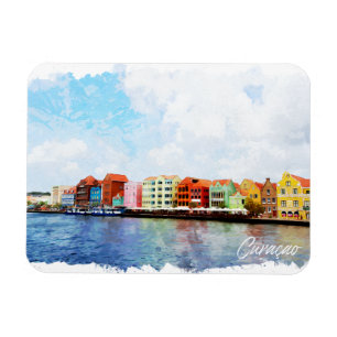Prachtige Curucao Island Travel Magneet