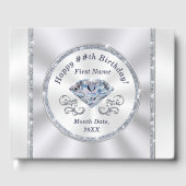 Prachtige Custom, Verjaardagsfeestje GAST BOEK Ide (Voorkant)