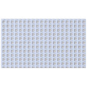 Prachtige Cute Blue Elephants Baby Boy Nursery Tafelkleed (Voorkant (Horizontaal))