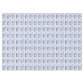 Prachtige Cute Blue Elephants Baby Boy Nursery Tafelkleed (Voorkant (Horizontaal))