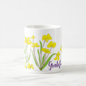 Prachtige Daffodil Flowers Coffee Mugs Koffiemok (Center)