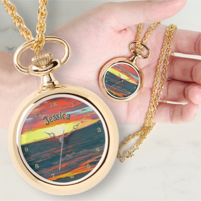 Prachtige dag 1490 Ketting horloge (Creator heeft geüpload)