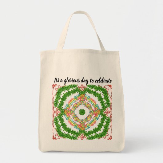 Prachtige dag boodschappentas tote bag (Voorkant)