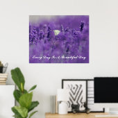 Prachtige dag Poster (Thuiskantoor)