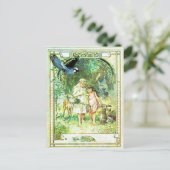  prachtige dagtuin briefkaart (Staand voorkant)