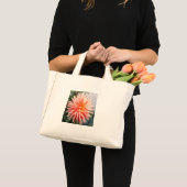 Prachtige Dahlia Bloem Mini Tote Bag (Voorkant (product))