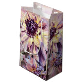 Prachtige Dahlia Flowers Klein Cadeauzakje (Achterkant Gekanteld)