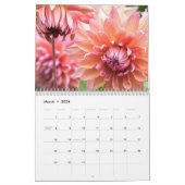 Prachtige Dahlias bloemenfotografie Kalender (Mar 2026)