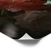 Prachtige dame in een zijderupsenter. perfect poster (Hoek)