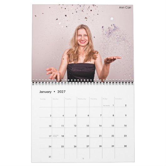 Prachtige dames van Comedy 15 maanden kalender (Jan 2027)