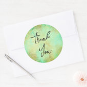 Prachtige dank u stickers (Envelop)