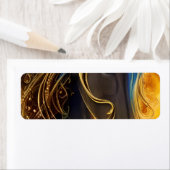 Prachtige Dark Horse Triptych Etiket (Insitu)