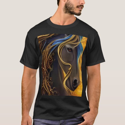 Prachtige Dark Horse Triptych T-shirt (Voorkant)