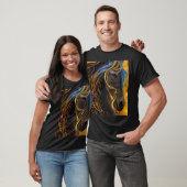 Prachtige Dark Horse Triptych T-shirt (Unisex)
