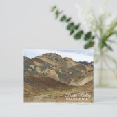 Prachtige Death Valley-ansichtkaart! Briefkaart (Staand voorkant)