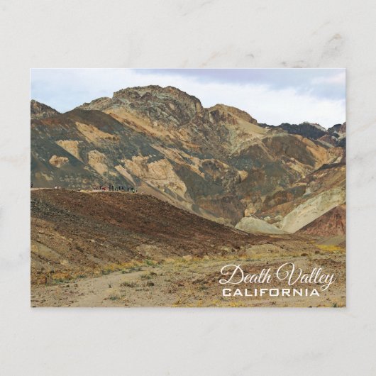 Prachtige Death Valley-ansichtkaart! Briefkaart (Voorkant)