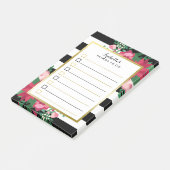 Prachtige December - de douanenaam van Bouquet om  Post-it® Notes (Schuin)