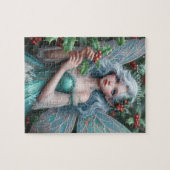 Prachtige decemberfee in Holly Legpuzzel (Horizontaal)