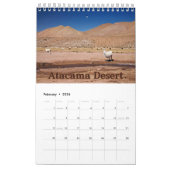 Prachtige Desert Showcase Collectie wandkalender Kalender (Feb 2026)