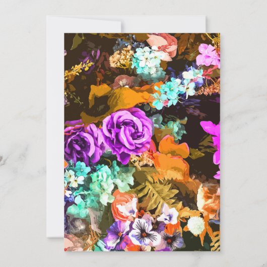 Prachtige details bedankkaart (Achterkant)