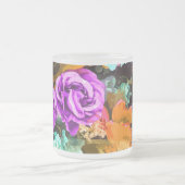 Prachtige details matglas koffiemok (Center)