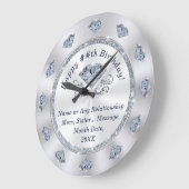 Prachtige, diamanten klok. Verjaardagscadeaus per  Grote Klok (Hoek)