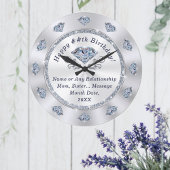 Prachtige, diamanten klok. Verjaardagscadeaus per Grote Klok