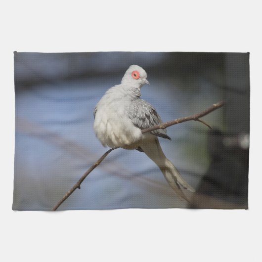 Prachtige Diamond Dove Theedoek (Horizontaal)