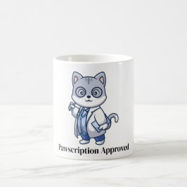 Prachtige Dierenkliniek Verpleegkundige Team Koffiemok