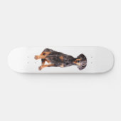 prachtige doberman pinscher skateboard (Horizontaal)