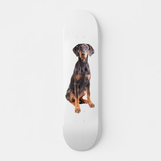 prachtige doberman pinscher skateboard (Voorkant)