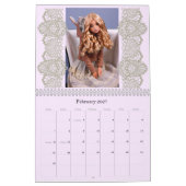Prachtige Dolls Modern Stylish Elegant Kalender (Feb 2027)