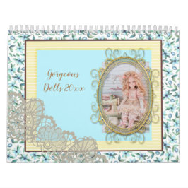 Prachtige Dolls Modern Stylish Elegant Kalender