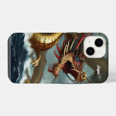 Prachtige Draak iPhone Hoesje (Achterkant horizontaal)