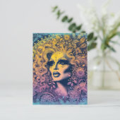 Prachtige Drag Queen Briefkaart (Staand voorkant)