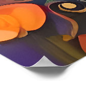 Prachtige Drag Queen Klimt stijl Poster (Hoek)